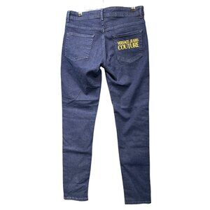 Versace Jeans Couture Skinny Fit Denim Jeans Logo Detail Size 29 NWT